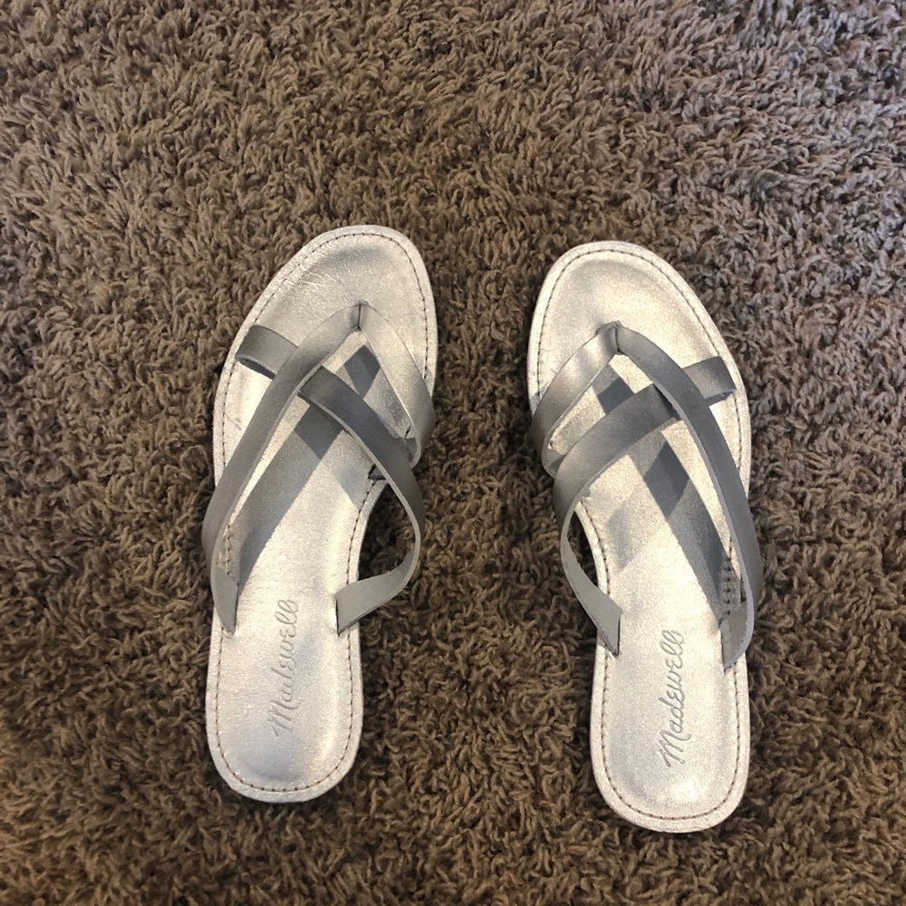 Madewell Boardwalk sandals, size 7